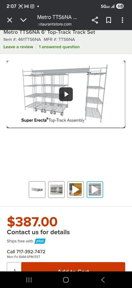 5 Feet Top Track Set