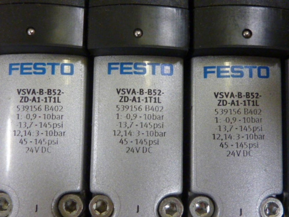 FESTO Control Block / Valve Terminal VTSA-FB-NPT Used #60709