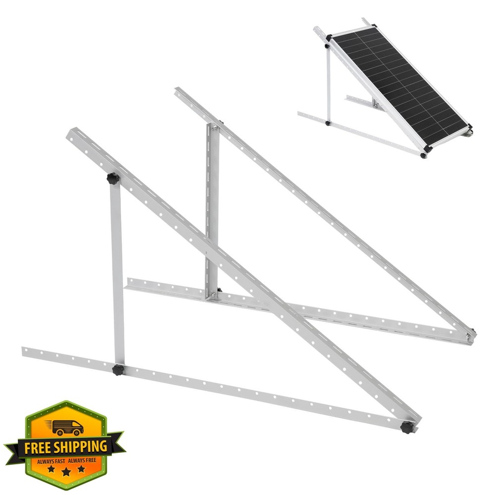 AeternaSol Solar Panel Mount Brackets Adjustable Tilt Windproof