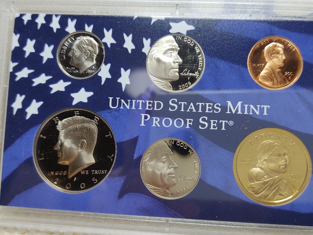 2005S US Proof Set Org Box & COA 11 Coins CN-Clad 210249