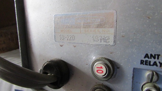 HEATHKIT SB-220 HF LINEAR AMPLIFIER