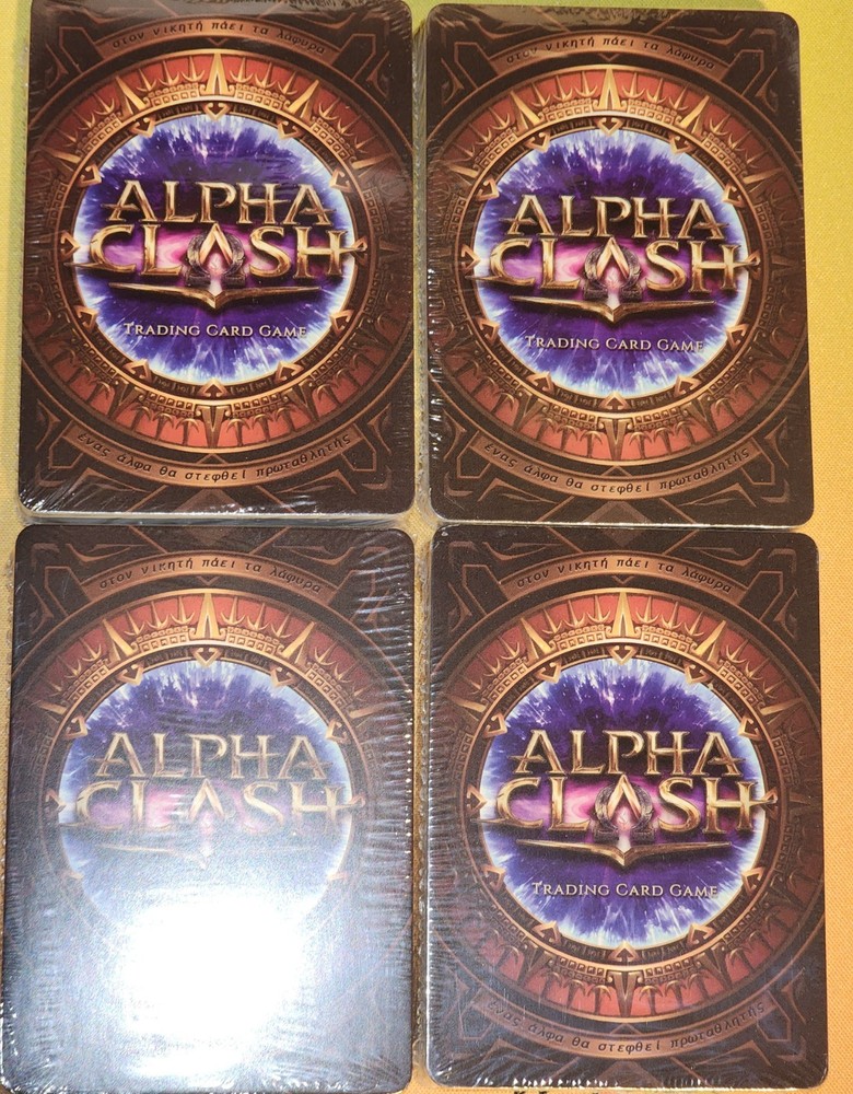 4x Magnate Alpha Clash TCG Demo Deck Sealed