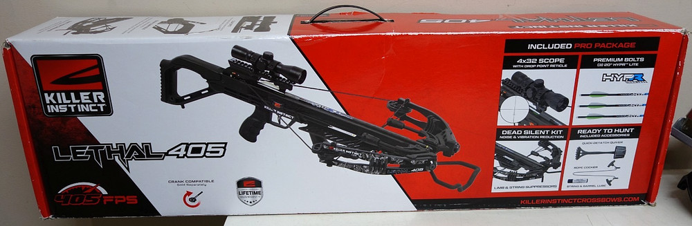 Killer Instinct Lethal 405 Crossbow 4x32 Scope