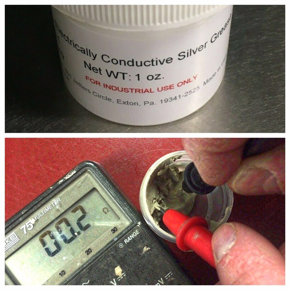 Silver Grease - Electrically Conductive Silicone Lubricant | 10 gm