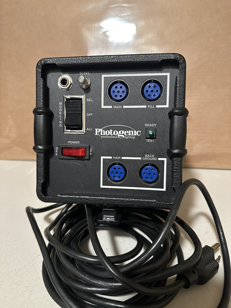 Photogenic Flashmaster Flash Heads And Control Units Pro Lighting