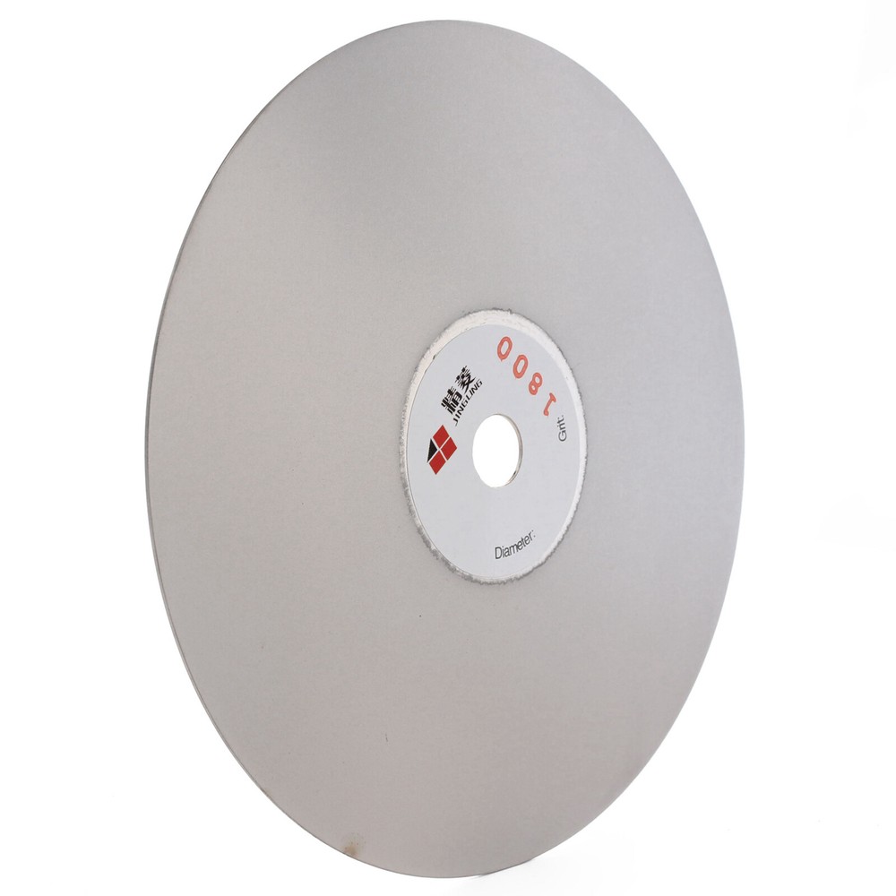 6" inch Diamond coated Flat Lap Disc Lapidary lapping disk 1800 Fine