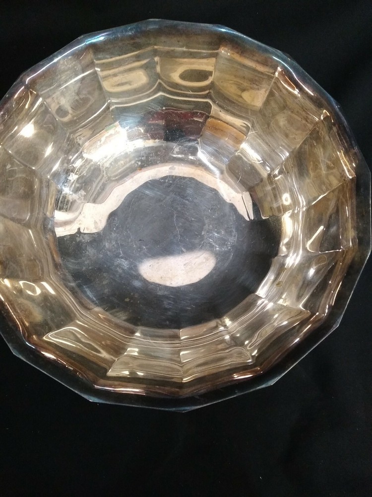 GORHAM E.P. SILVER PLATED YH3 FRUIT BOWL PREOWNED10" x 4.5"