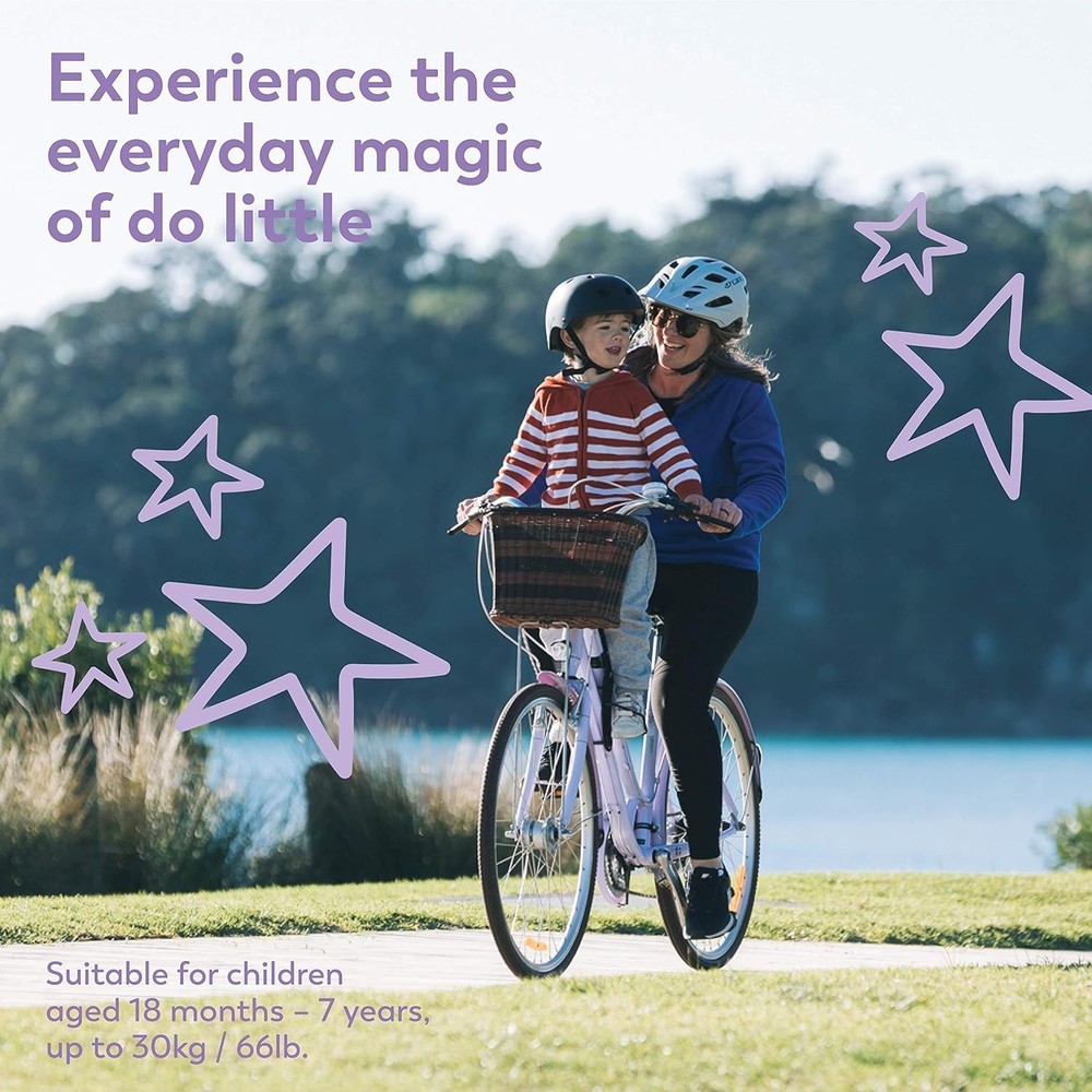 Interactive Front-Mounted Kids Bike Seat