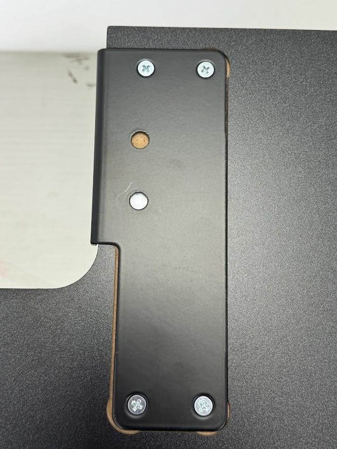 FlexiSpot Height-Adjustable Standing Corner Desk, 41"W, Black