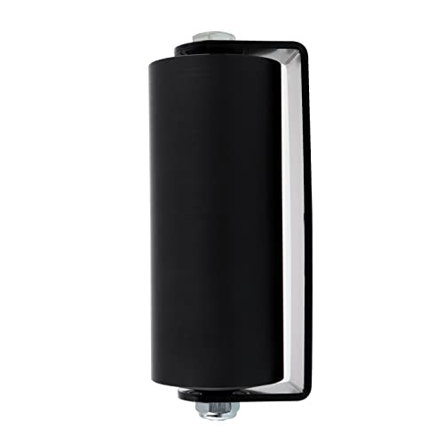 Skelang 2 Pcs Slide Gate Guide Roller, 6" Rolling Gates Guider with C Bracket,