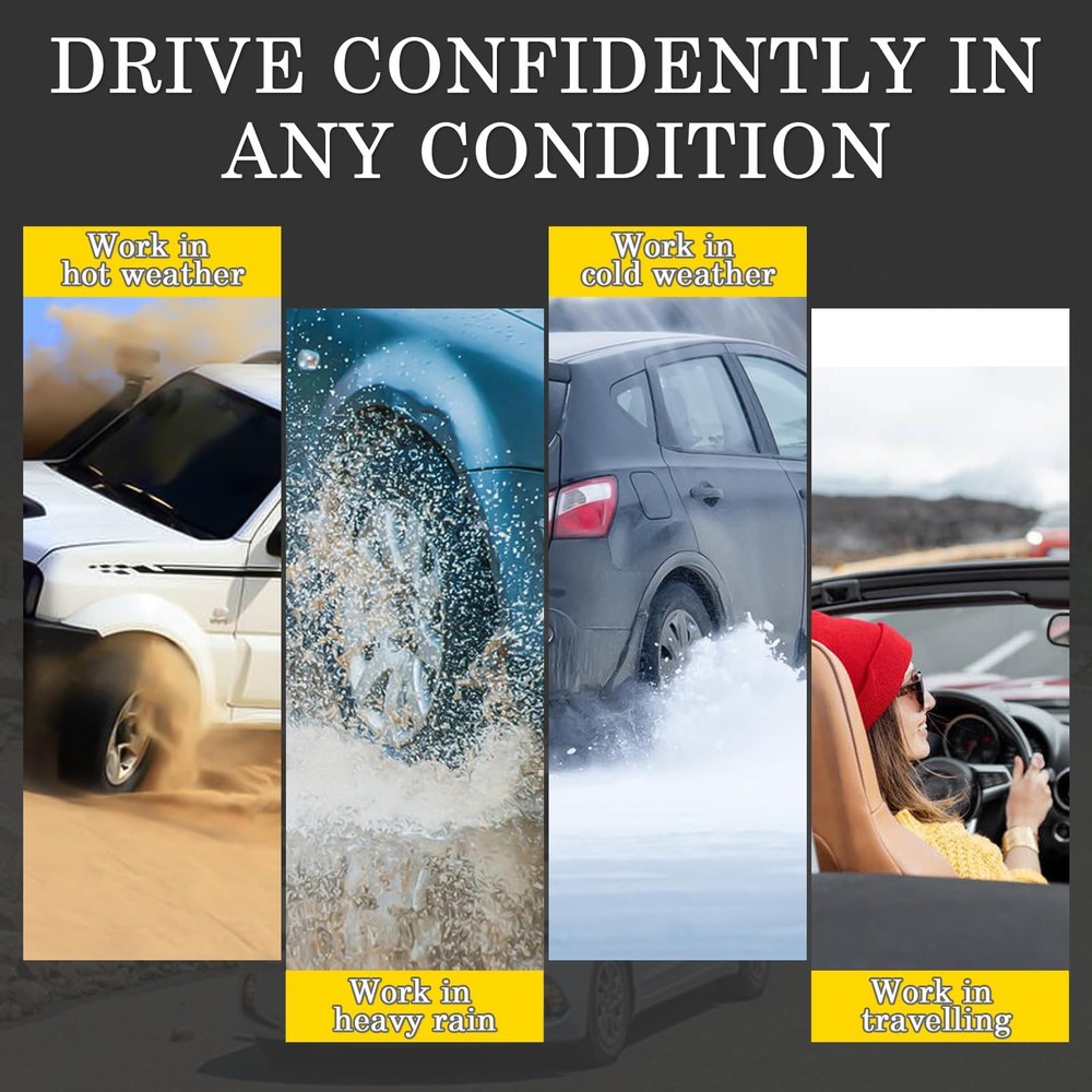 Ensun 89543-35050 ABS Wheel Speed Sensor Front Left Driver Side