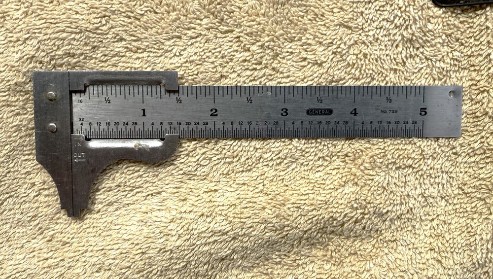 VINTAGE GENERAL HWD CALIPER NO. 729