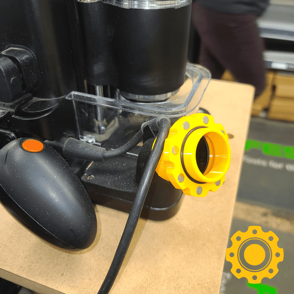 Shaper Origin Router Magnetic Hose Adapter