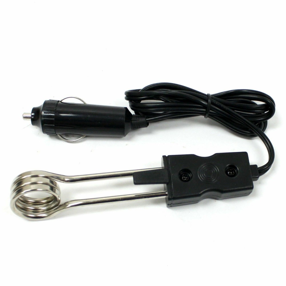 5" 12V Water Heater Boiler Element Portable Immersion Car Boil Coffee Tea Mug