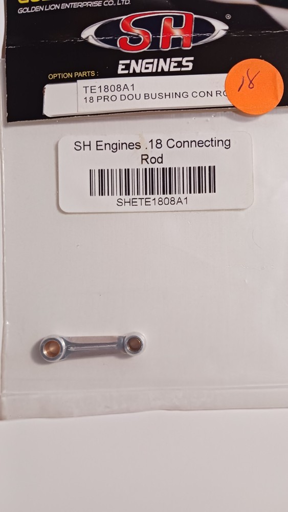 Official sh18 double bushing nitro engine connecting rod