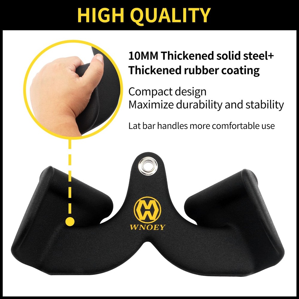 LAT Pull Down Bar for Cable Machine LAT Pulldown Attachments T Bar V Bar Cabl...