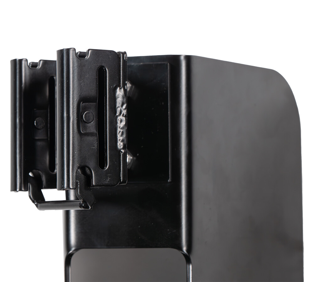 2PK E-Track Wheel Chock for E-Track/X-Track System, Compatible w/ 7" Wide Tires