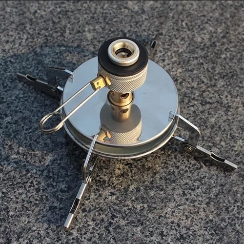 Windproof Camping Gas Stove Portable Foldable Backpack Electronic Stove Head