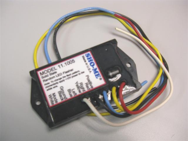 SHO-ME LED FLASHER 7 PATTERNS - Model# 11.1005 Able2