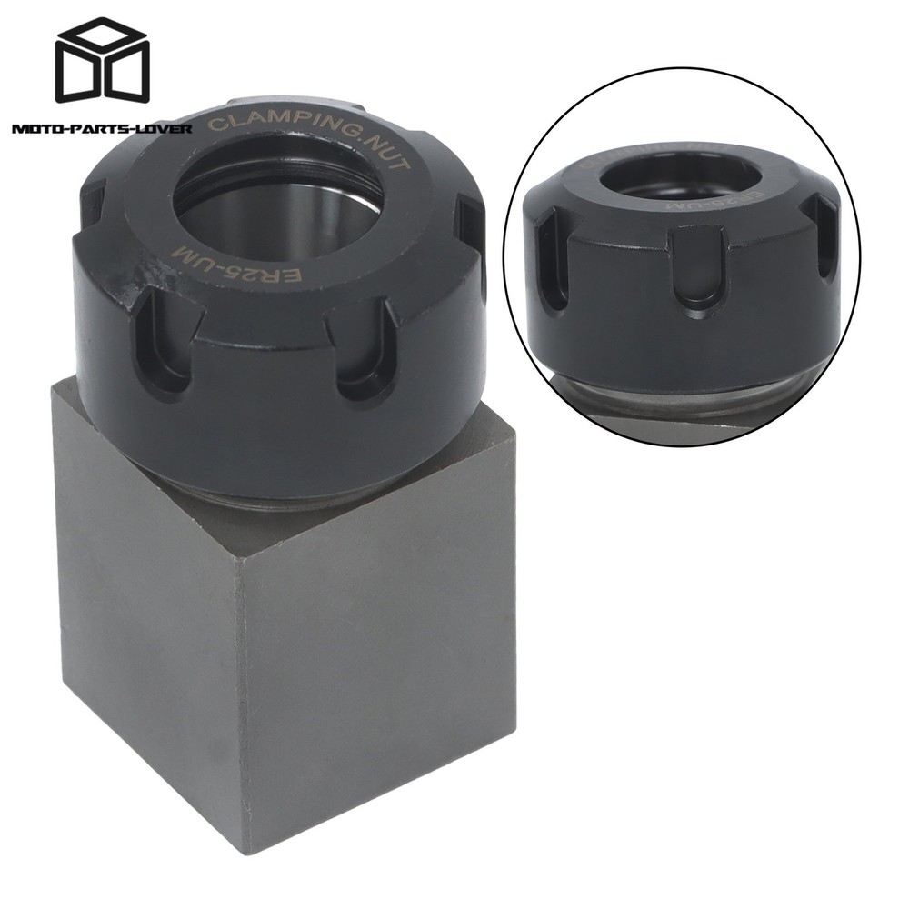ER25 Square Tooling Block for Multi-Sided Machining Operations