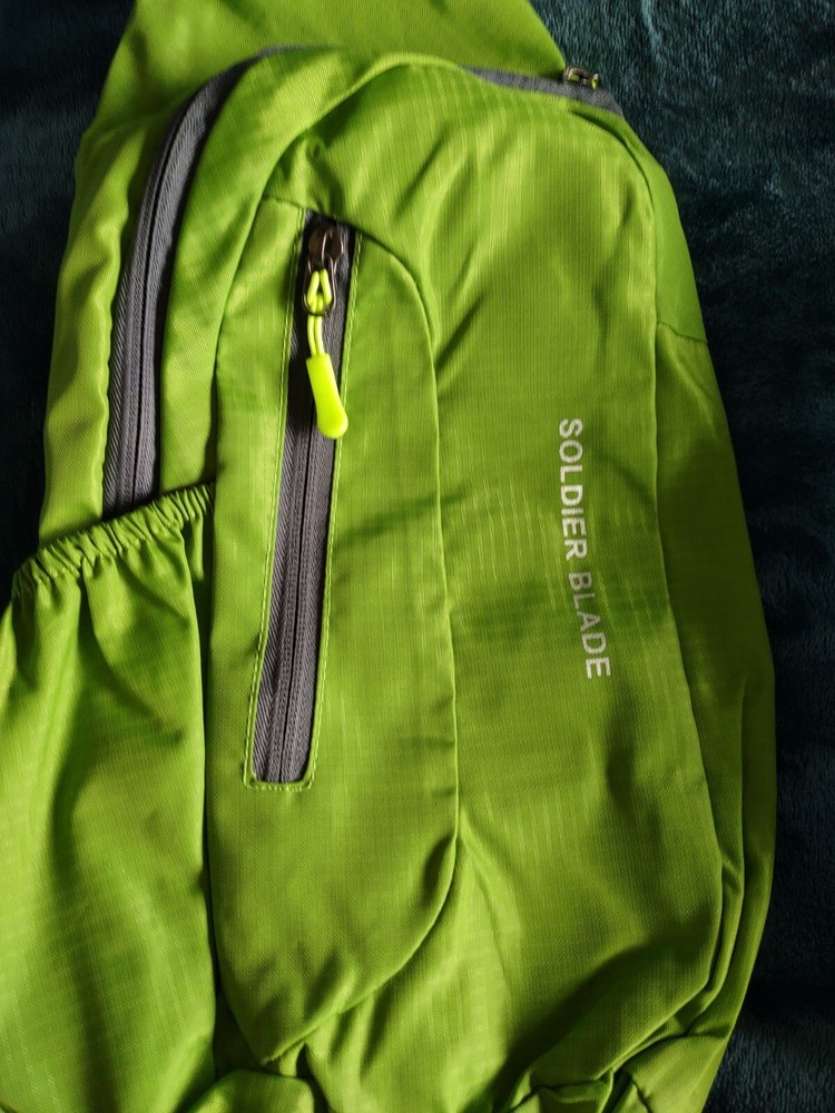 Soldier Blade Waterproof Sling Shoulder Bag/Backpack With Adjustable Strap