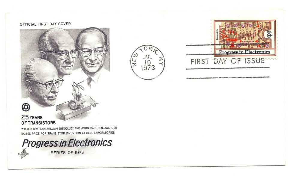 1501 8c Progress in Electronics ArtCraft FDC