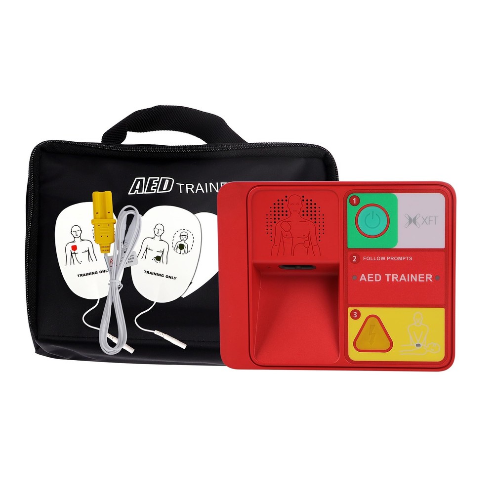 XFT AED Trainer & AED Simulator & AED Defibrillator for Home, Lightweight CPR...