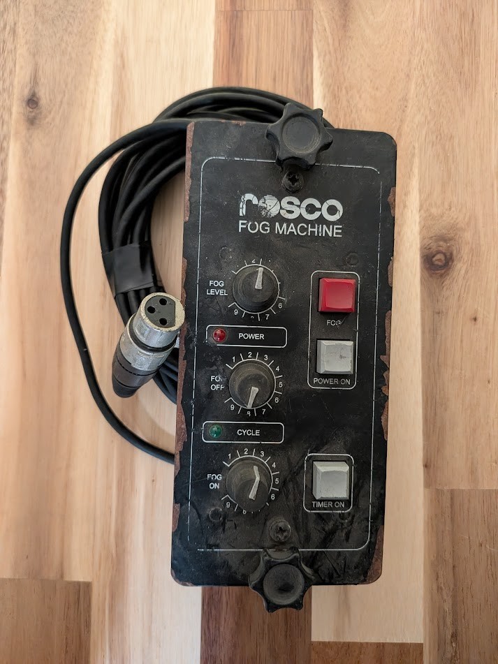 Rosco Fog Machine 1700 1900 Controller