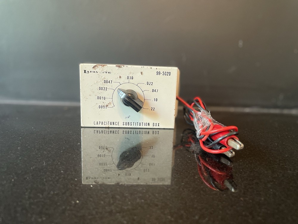 Lafayette 99-5020 Capacitor Substitution Box
