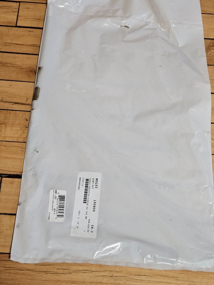NOS Arctic Cat Throttle Cable 0687-227 12-16 9000