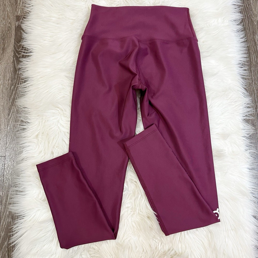 Peloton Womens Legging Size Medium Pull On Spellout Leg Activewear Gym