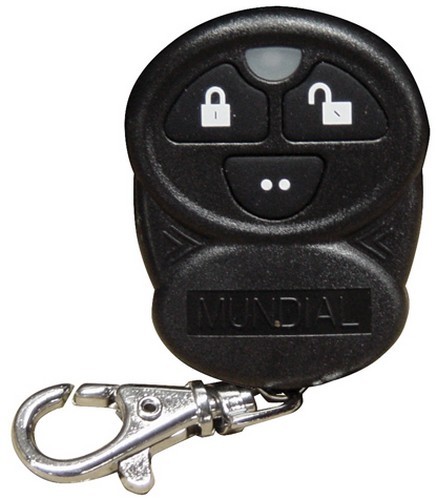 Omega 433-01B Replacement Transmitter For Mundial-3 3 Button Black