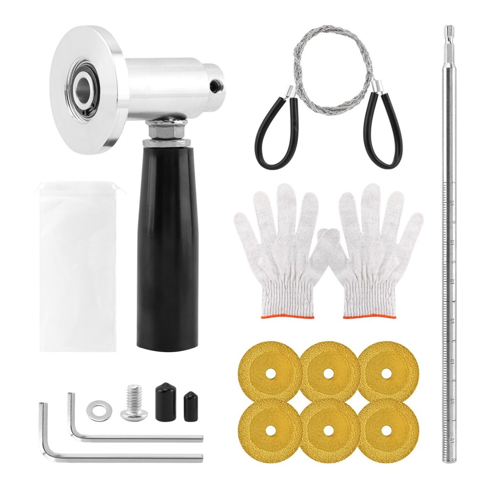 7-Inch PVC Pipe Cutter Tool for Drill-Internal/Inside Pipe Cutting, PVC Cutte...