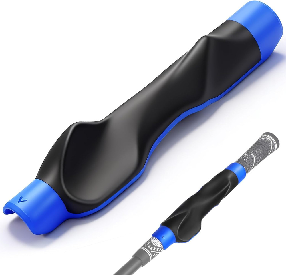 Golf Grip Trainer – Right-Hand Swing Trainer & Practice Grip Corrector for Prope