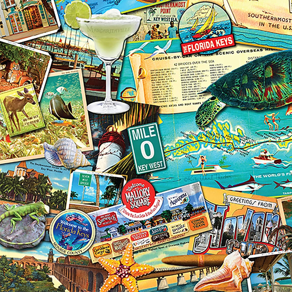 Key West 1000 Piece Puzzle, 1 EA