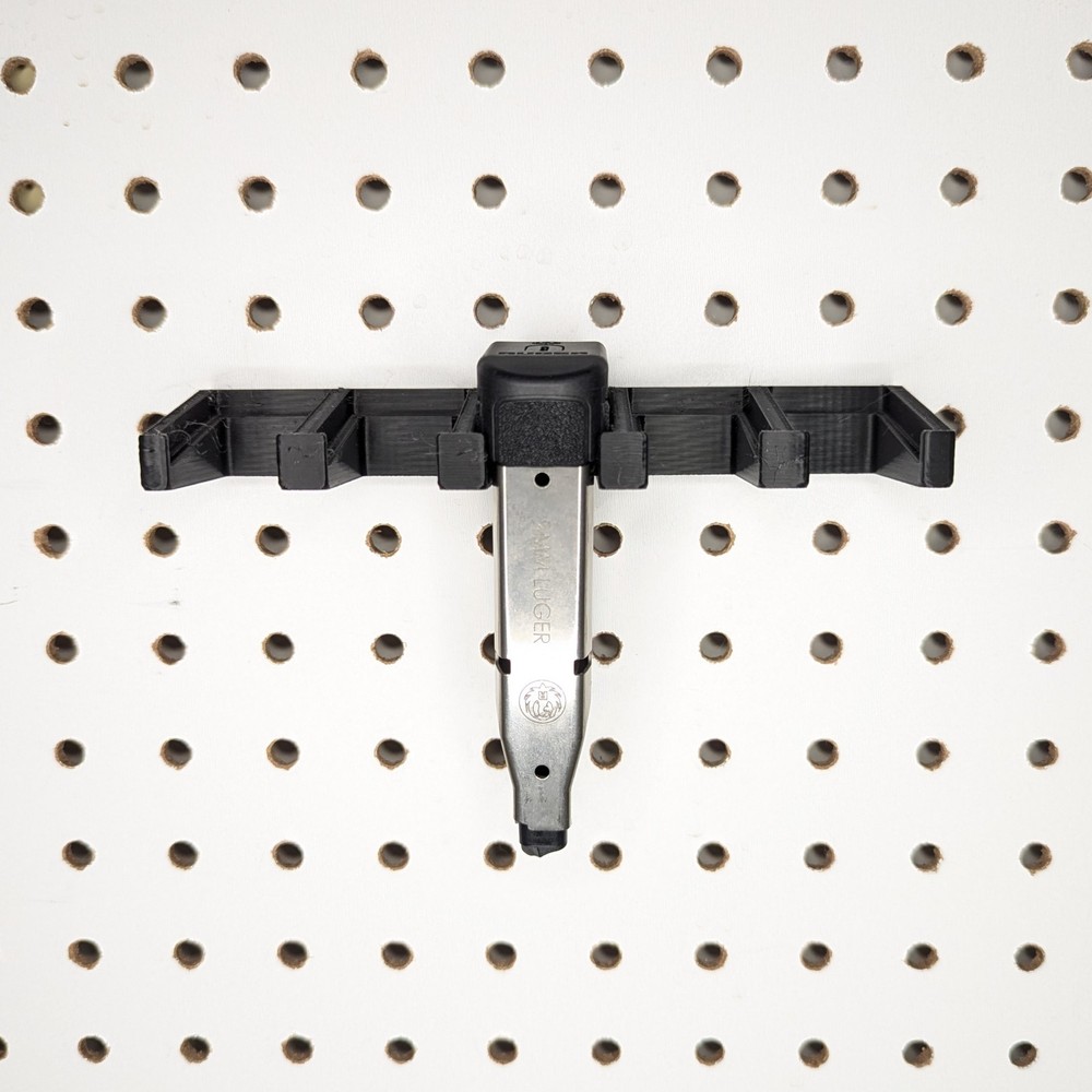 Mount for Ruger MAX-9 9mm Mags - Pegboard | Magazine Holder Storage Rack