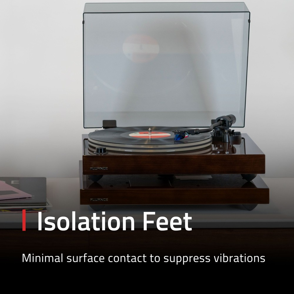 Fluance Turntable Isolation Base And Vinyl Record Weight Stabilizer