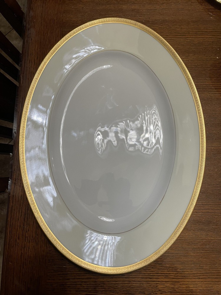 Bohemia Ceramic Oval Serving Platter