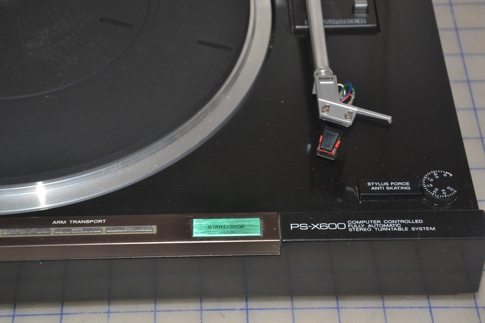 Works Great!!! Vintage Sony PS-X600 Fully Automatic Direct-Drive Turntable