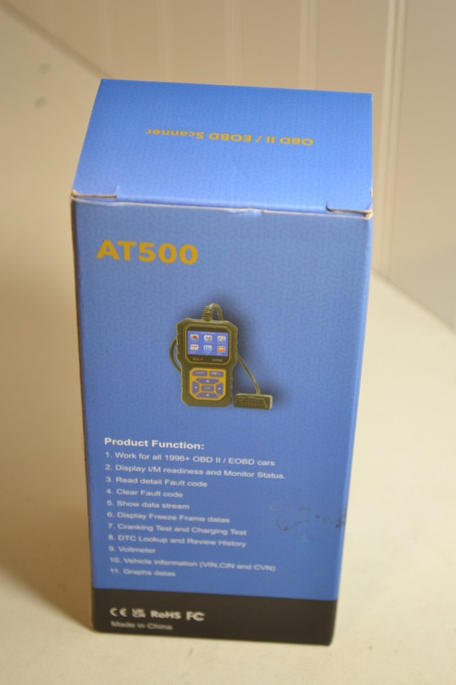 OBD II / EOBD Scanner G11793-AT500BK