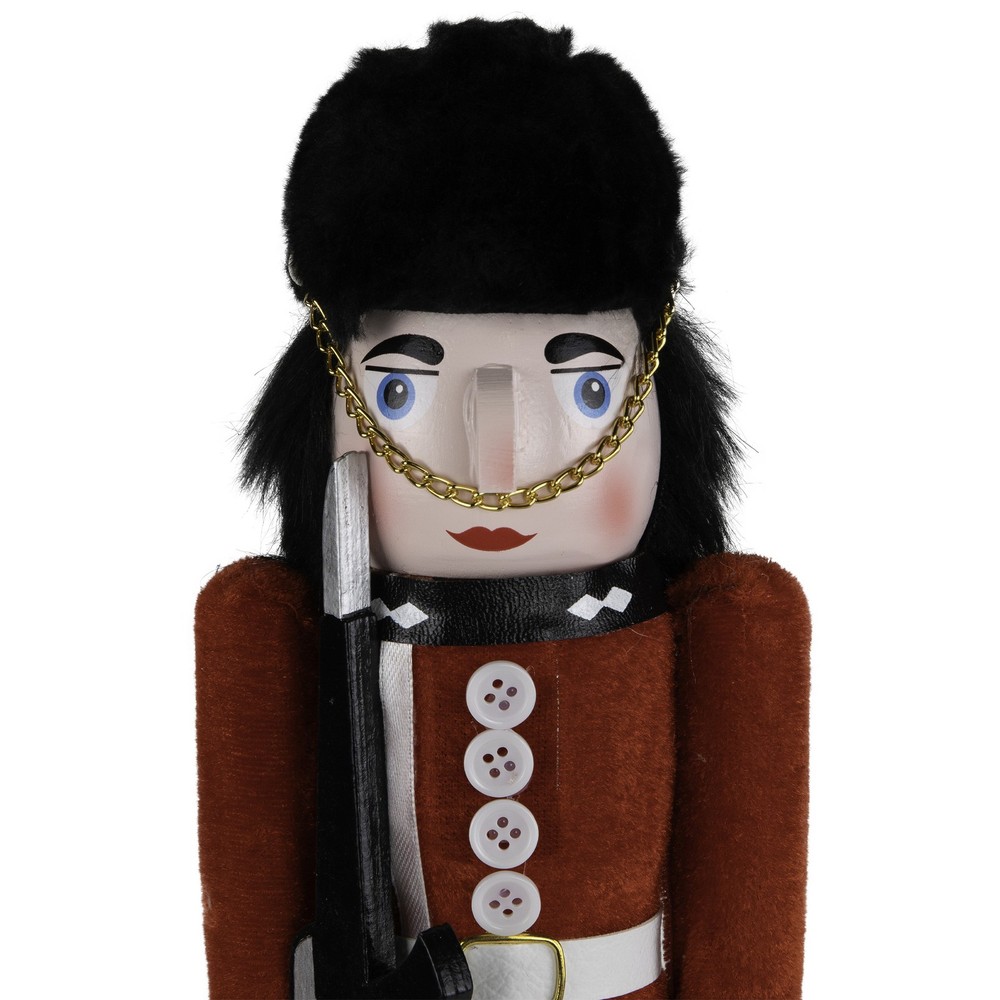Royal Guard Christmas Nutcracker Figure - 14" - Red and Black