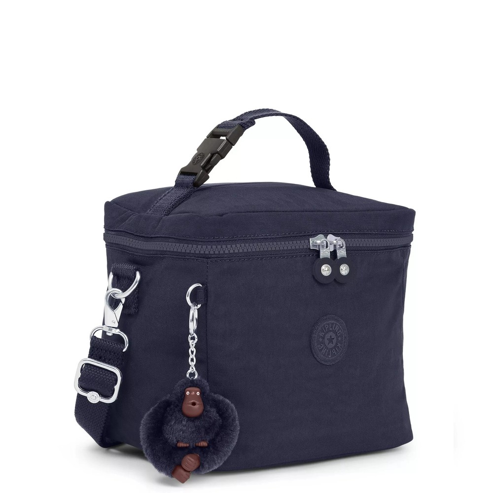 Kipling Graham Lunch Bag True Blue Tonal