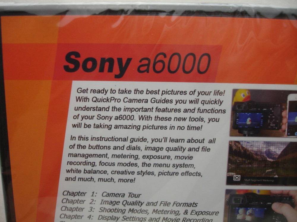 Sony A6000 Instructional DVD by QuickPro Camera Guide
