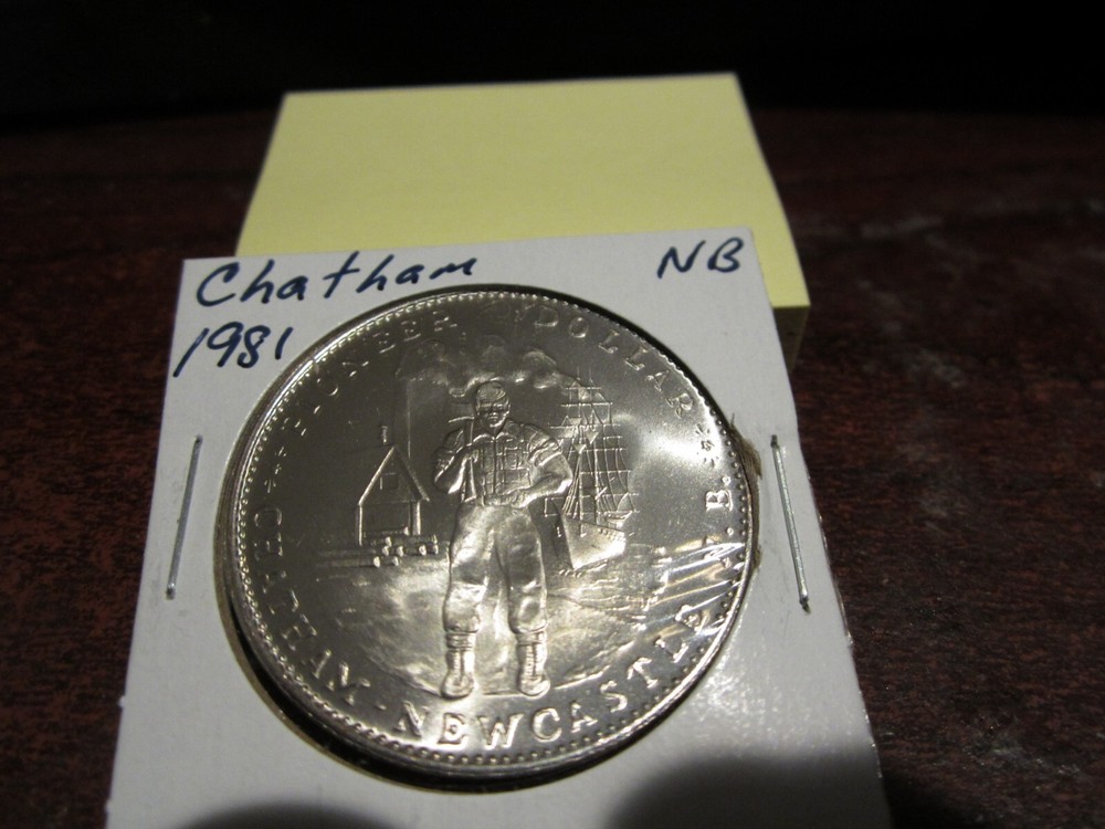 1981 - Chatham, NB - Canada Commemorative Trade Dollar