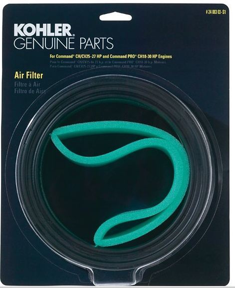 Kohler Engine Air Filter Kit #24 883 03-S1
