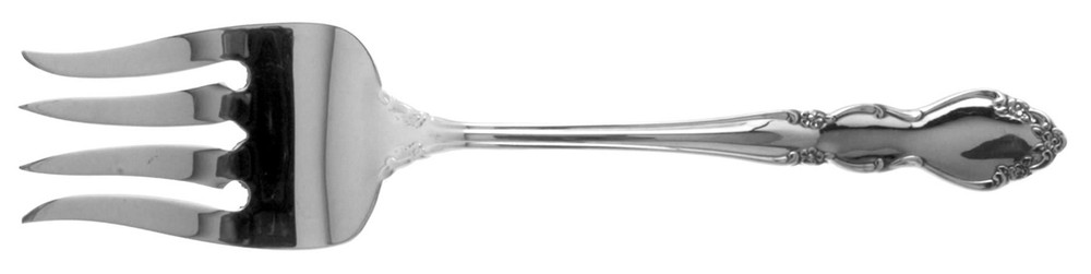 Oneida Silver Dover Cold Meat Serving Fork 491597