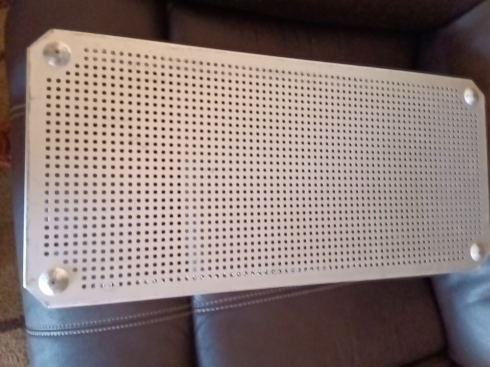 21" Aluminum Medical Sterilization Tray