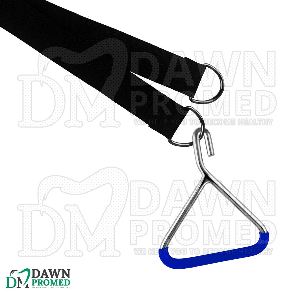Nylon Calf Pulling Strap 60" With OB Handle For Aid in Cattle Difficult Births
