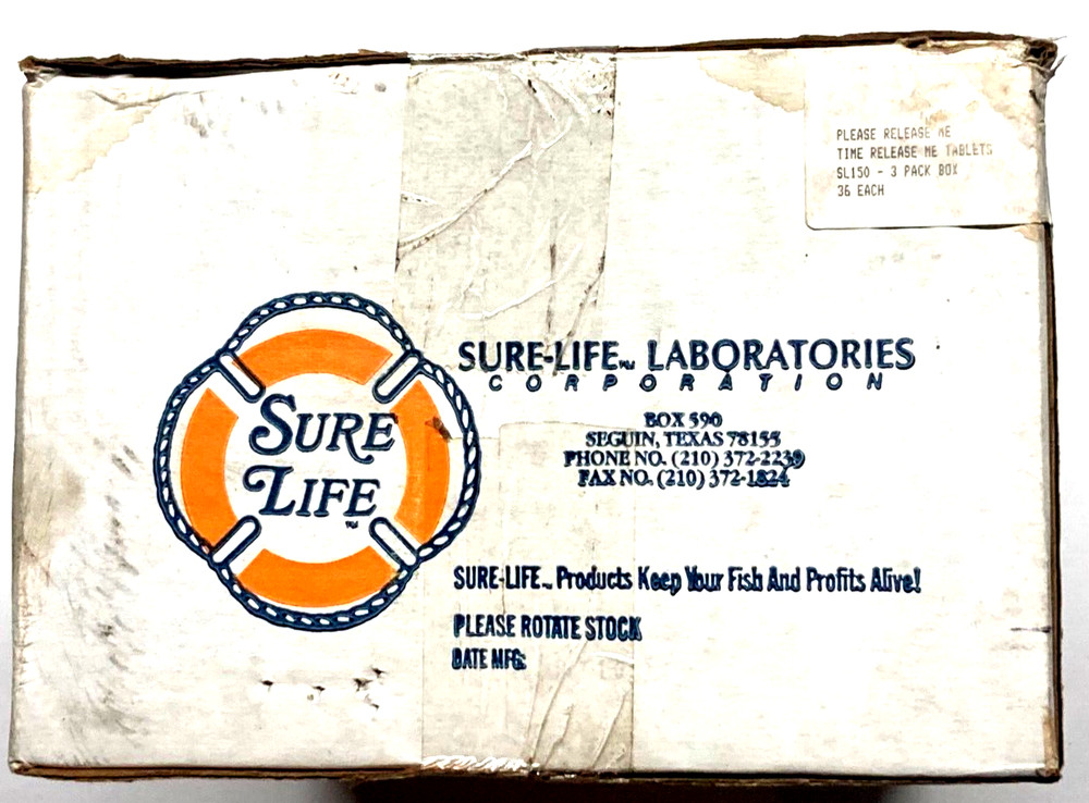 Sure-Life FULL CASE Please Release Me Time Release Tablet 36 packs (108 tablets)