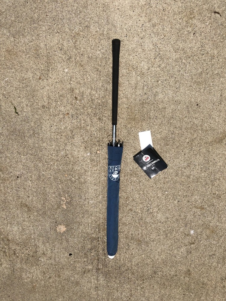 NWT Drizzle Stik Stick Golf Umbrella BLUE/WHITE